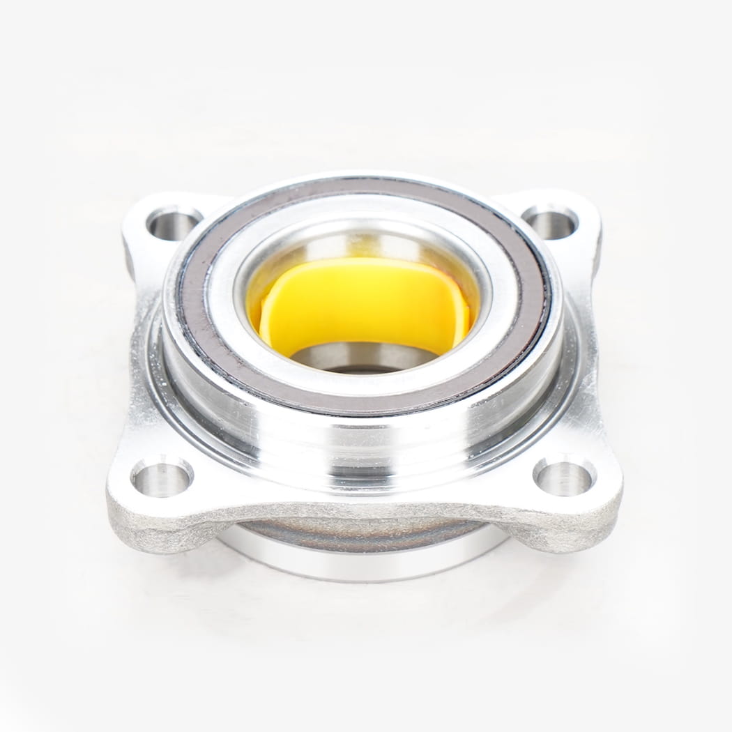 HANHUB 515040 ฮับล้อหน้าและชุดประกอบแบริ่งเข้ากันได้กับ GX460 GX470 4RUNNER FJ Cruiser Tacoma แทนที่ 54KWH01 DU5496-5 VKBA6906 713621240 R14118 2DUF054N-2GR 435700000000 43560-60010 90369-T0003 90366-T0061 FW194 4-HOLES