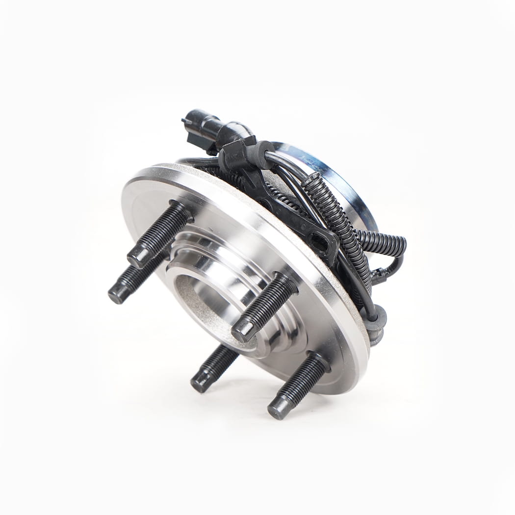 HANHUB 515078 ฮับล้อหน้าและชุดประกอบแบริ่งเข้ากันได้กับ Explorer Explorer Sport Trac Mountaineer แทนที่ HA590156 BR930741 7L241104AA 7L241104AB 7L24Z1104A 7L2Z1104A 5-LUG