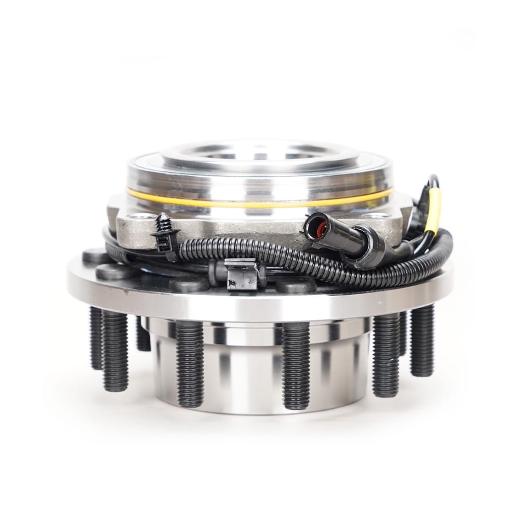 HANHUB 515083 ฮับล้อหน้าและชุดประกอบแบริ่งเข้ากันได้กับ F-450 Super Duty F-550 Super Duty แทนที่ SP940202 BR930639 7C3Z1104E 6C3Z1104EA 10-LUG