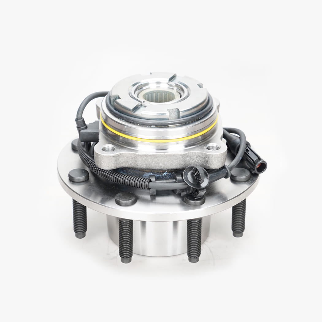HANHUB 515075 ฮับล้อหน้าและชุดประกอบแบริ่งเข้ากันได้กับ F-2550 Super Duty F-350 Super Duty แทนที่ SP580204 BR930426 F81A2B663BE F81Z1104BE FW775 8-LUG