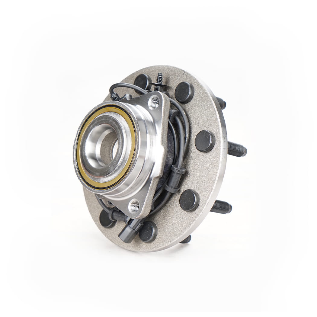 HANHUB 515114 ฮับล้อหน้าและชุดประกอบแบริ่งเข้ากันได้กับ RAM 2500 PICKUP RAM 3500 PICKUP แทนที่ 52010206AD SP550104 52010206AC 8-LUG