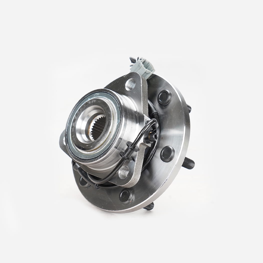 Hanhub 515125 ฮับล้อหน้าและชุดประกอบแบริ่งเข้ากันได้กับ QX56 Armada Titan แทนที่ BR930829 SP500703 40202-ZR00B 40202-ZR40A 40202-ZR40B 6-LUG