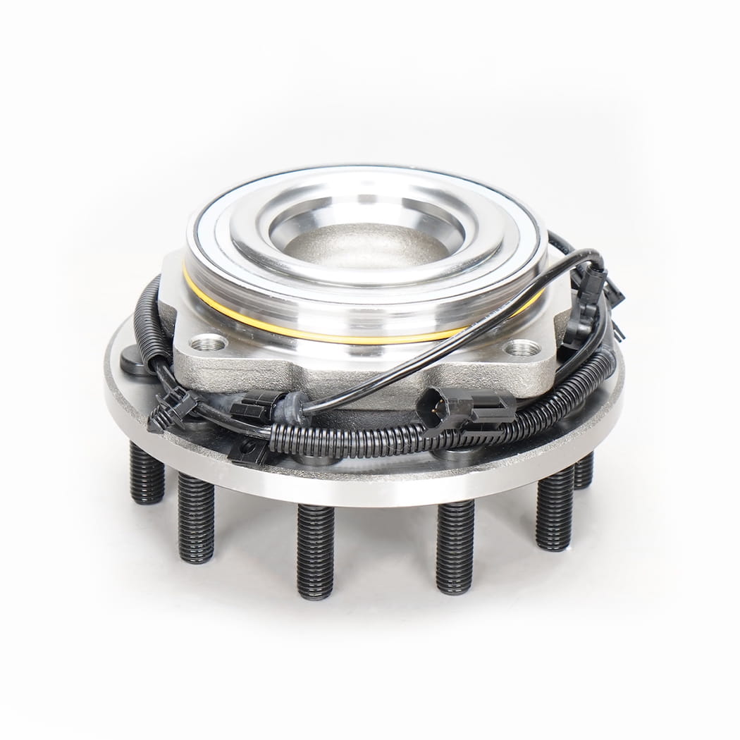 Hanhub 515132 ฮับล้อหน้าและชุดประกอบแบริ่งเข้ากันได้กับ F-450 Super Duty F-550 Super Duty แทนที่ BR930804 HA590438 BC3Z-1104-C DC3Z-1104-C 10-LUG